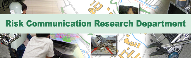 Aiming to Create the Safer and Less 
Vulnerable Cities with Minimum Environmental Impact by Disasters..Risk Assessment Research Department